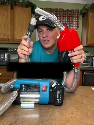 If you’ve ever tried transferring gas, diesel, kerosene, or non-flammable liquids the old-school way… this tool is a game changer. The SEESII 21V battery-powered fuel transfer pump makes it fast, clean, and effortless. No more lifting heavy cans, no more spills, and no more siphon hoses. Perfect for boats, tractors, mowers, side-by-sides, campers, and anyone who works outdoors. Comes with 2 batteries, strong flow, and a long hose setup that makes refueling WAY easier. ⸻ 🔍 Keyword Block (helps TikTok push your video) fuel transfer pump, cordless fuel pump, diesel transfer pump, battery powered transfer pump, SEESII tools, gas transfer tool, no spill fuel pump, boat fuel pump, mower refueling, tractor fuel pump, outdoor tools, garage tools, TikTok shop tools, best fuel pump 2025, fast fuel transfer ⸻ 🏷️ Top 5 Hashtags #tiktokshopcreatorpicks #ToolsOfTikTok #OutdoorTools #GarageTools #FuelTransfer