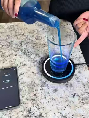 This may be the best thing we bought this year #smartcoaster #cocktailmachine #tiktokshopblackfriday #tiktokshopcybermonday #barsys 