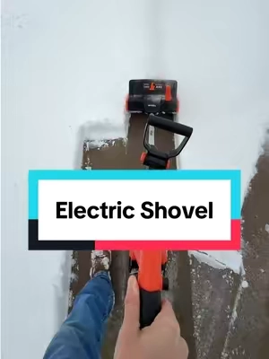 Actually excited to use this again 😂 best investment for this winter #winterhack #snow #winter #electricsnowblower 