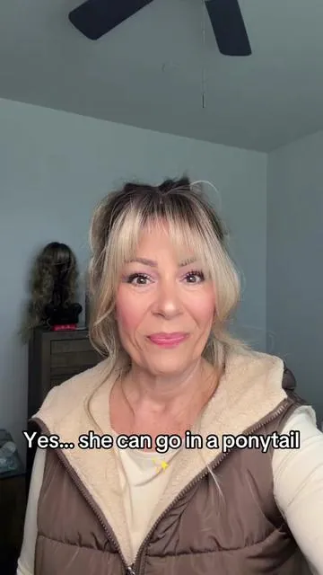 Claire from JB Extensions is one of the easiest wigs to style — yes, even in a ponytail. 🤍 @Jbextension.US #wigstyling #affordablewigs #jbextension #wigtok #wiginfluencer 