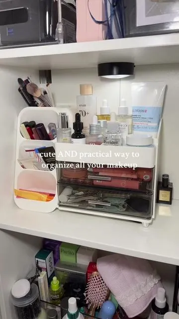 start organizing now so holiday gift season doesn’t turn your counter into chaos again!! #makeuporganizer
#bathroomorganization #makeupstorage #tiktokshopholidayhaul #tiktokshopcreatorpicks 