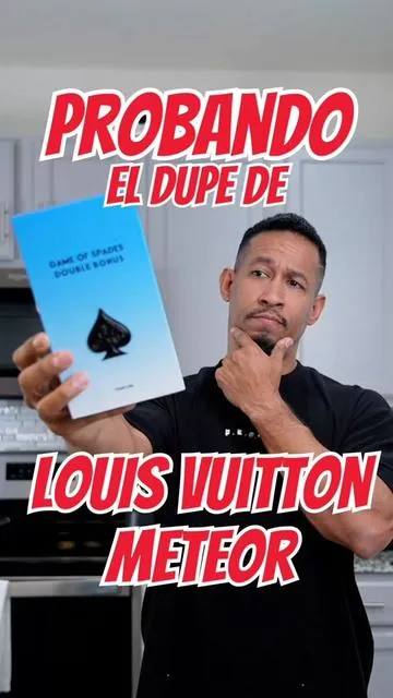 Probando El Perfume Dupe De Louis Vuitton Meteor ☄️ #probando #dupe #perfumes #louisvuitton #gameofspade 