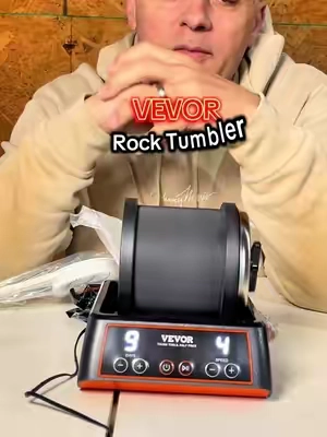 This VEVOR Rock Tumbler Kit is the perfect beginner-friendly setup for anyone who loves crystals, gemstones, or hands-on DIY projects. Turn rough rocks into polished, glass-smooth gems right at home—great for kids, adults, collectors, and anyone who loves geology. Comes with a 2 lb capacity barrel, polishing grits, and everything you need to start tumbling right out of the box. Perfect for STEM learning, homeschool projects, science experiments, jewelry making, and crafts. Super fun for families, rock collectors, and anyone who wants a relaxing hobby. Keywords: rock tumbler kit, gemstone polisher, DIY rock polishing, geology hobby, STEM toys for kids, science kit, crystal polishing machine, beginner rock tumbler, tumbled stones, craft projects, homeschool activities, TikTok hobby finds, Christmas gift ideas, educational toys Hashtags: #rocktumbler #rockpolishing #gemstones #STEMactivities #tiktokshopholidayhaul