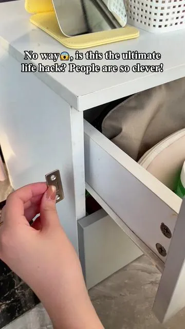 Is there really no mistake in the price of this gadget that solves the problem of the cabinet?!! 😱#cabinet #gap #tiktokshopfalldealsforyou #storagefix #DIYHome 