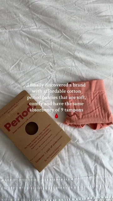 #freeshipping #periodpanties #periodunderwear #tiktokshopcreatorpicks #cottonundergarment 