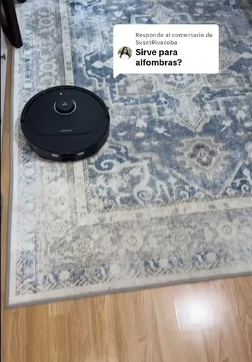 Respuesta a @SusetRivacoba Tus alfombras van a estar siempre brillando con este Robot#tiktokshopcreatorpicks #holidayvibes #robotvaccuum #CasaLimpia#CleaningHacks  