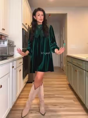 Look at the color options! Soooo good!!!  #velvetdress #dressy #holidaydress ##tiktokshopcreatorpicks 