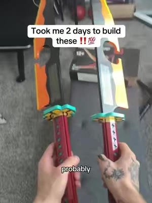 These are so crazy cool LOL might needa get anothet set #sword #buildingblocks #anime #toys 