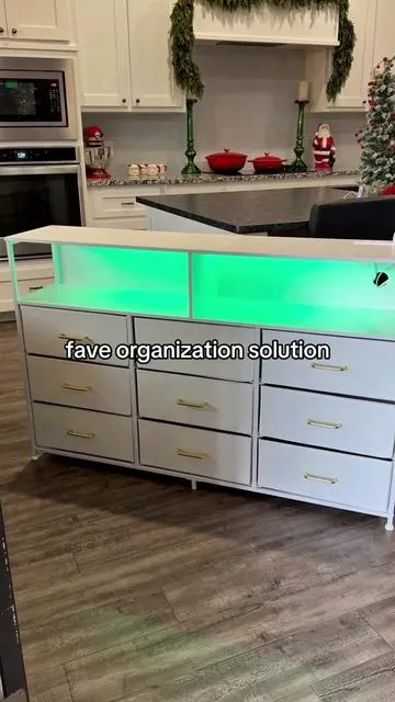 These are so perfect for clothes or as a tv stand! These dressers are so affordable and absolutely love the LED lights! 🎀💕💫@Raybee Lumidrawer  #StorageSolutions #HomeOrganization #dresser #tvstand #tiktokshopcreatorpicks