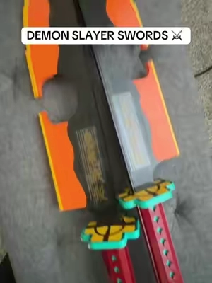 How cool are these things #sword #animetiktok #buildingblocks #toysoftiktok #demonslayer 