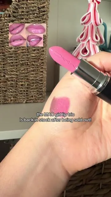 Pink lip combo 💕✨ #maccosmetics #maclipcombo #pinklipcombo #maclipstick #holidayhaul 