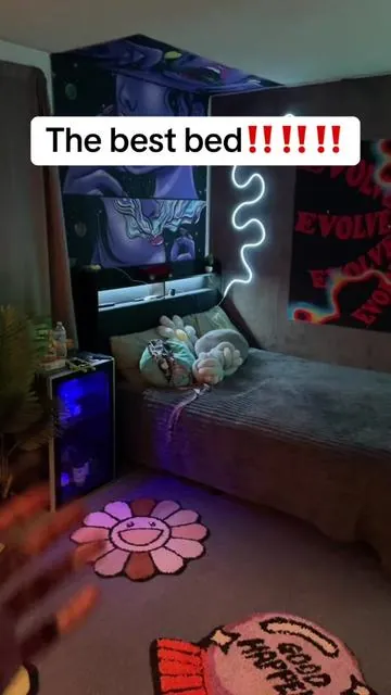You’ll be glad you bought this😌#fyp #bed #newbed #tiktokshop #makethisviral 