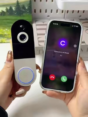 Wireless doorbell camera, easy to install#doorbellcamera#TikTokHolidayHaul #TikTokShopCyberMonday#spotlightfinds #securitycamera
