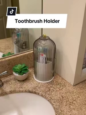 Keep your mouth and toothbrush clean!! 🪥 🦷 #toothbrushholder #toothbrush #teethcleaning #teethwhitening #tiktokshopcreatorpicks 