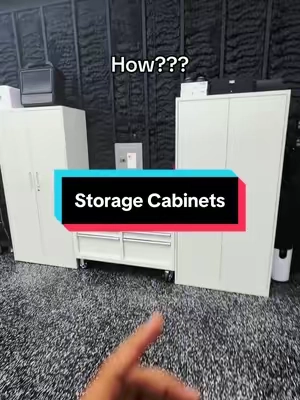 I should probably go back and get two more …  #storage #garagestorage #organization #metalstoragecabinet #letaya 