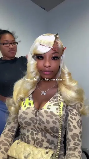 this wig is literally everything 😍 @BB Face Hair Shop @bodybyraventracy #hairtok #wiginstall #blonde #wigstyling #fyp 