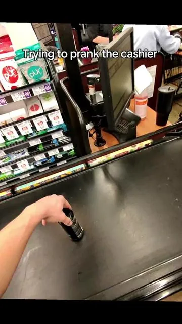 Trying to prank the cashier with a gorilla mind energy drink! Get yours on the TikTok shop today! ##gorillamind##tiktokshop##shop##funny##energydrinks
