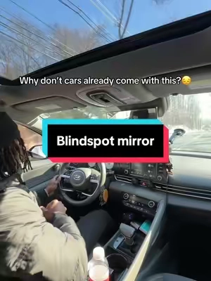 Its embarrassing how long i went not knowing about this🤦🏾‍♂️#carmusthaves #CarSafety #BlindSpotMirror #IntrovertDrivers #StressFreeDriving