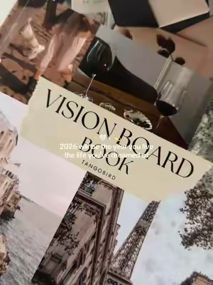 ✨ the easiest, most beautiful way to create your 2026 vision board! This book has everything you need! @TangoBird #2026 #visionboard #newyearsresolution #newyear #tiktokshopcreatorpicks 