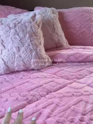 “Soft & cozy,  exactly the place I want to be wrapped in the prettiest pink color & warm”#comforter #beddingsets #comforter #bedding #girlybedroom 