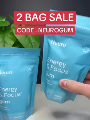 More Neuro Gum for LESS TODAY! #naturalcaffeine 