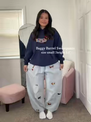 Aelfric Eden Barrel Sweatpants #sweatpants #barrelsweatpants #aelfriceden 