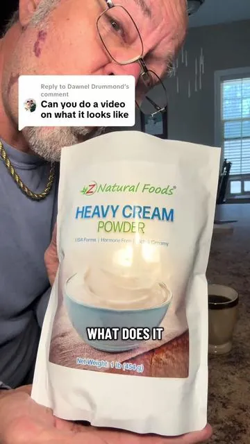 Replying to @Dawnel Drummond Heavy Cream Powder is great for Recipes, Heavy Whipping Cream, Desserts, or even use as coffee creamer! #milk #heavycream #milkpowder #cooking #fyp