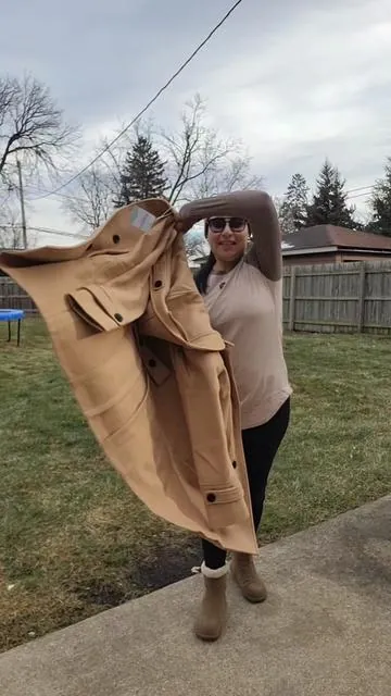#hoodiedcoat #woolcoat #abrigo #abrigolargo 