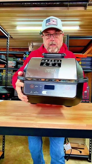 Ninja 6-in-1 Indoor Grill & Air Fryer #indoorgrill #airfryer #tiktokshopholidayhaul #tiktokshopcreatorpicks @Ninja Kitchen 