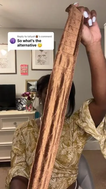 Replying to @taliyah🐞 this is my alternative to being able to wear half wigs pain free. Hope this helps!💕#blackgirlhair #blackgirlhairhack #halfwighack #halfwigpain #blackgirlhairtok 