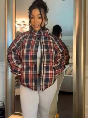 Another cute coat for these cold days 🤗size small ! Coat 🔗 above #coatseason #puffycoat #womenscoats #tiktokcreatorpicks 