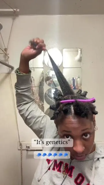 Go from 👩‍🦲🐕  to 😈 🐩 @Bask and Lather Co #newyearnewme #obsessed #4chair #longnaturalhair #baskandlatherco 