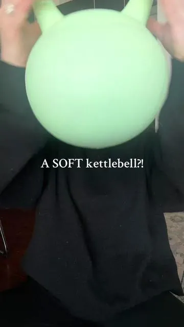 Slowly adding to our home gym and this is the perfect kettle bell that won’t damage our flooring! #homegym #homegymequipment #kettlebell #kettlebells #softkettlebell 