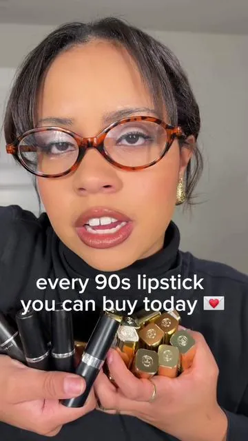 every 90s lipstick you can buy today 💌  make sure to save this for reference 🥂  all products mentioned  @loréal paris usa  	•	850 Brazil Nut 	•	825 Bronzine 	•	620 Mica 	•	810 Sandstone 	•	839 Cinnamon Toast 	•	835 Bronze Coin 	•	762 Divine Wine 	•	754 Sugar Plum 	•	857 Sunwash 	•	860 Spice 	•	843 Toasted Almond @Maybelline NY  	•	275 Crazy for Coffee 	•	660 Touch of Spice @wetnwildbeauty  	•	1111422 Mochalicious 	•	1111419 Cinnamon Spice 	•	535D Black Orchid 	•	1111438 Jam With Me @maccosmetics  	•	815 Paramount 	•	770 Ruby Woo 	•	616 Taupe 	•	522 Spice It Up! 	•	836 Fleshpot 	•	631 Yash 	•	612 Russian Red 	•	617 Velvet Teddy @Clinique  	•	Black Honey @Revlon Cosmetics  	•	630 Raisin Rage 	•	103 Caramel Glacé 	•	225 Rosewine 	•	777 Vampire Love 	•	300 Coffee Bean 	•	535 Rum Raisin 	•	804 Rumberry 	•	525 Wine With Everything 	•	477 Black Cherry 	•	315 Iced Mocha 	•	405 Silver City Pink 	•	430 Softsilver Rose 	•	641 Spicy Cinnamon 	•	205 Champagne on Ice 	•	325 Toast of NY @rimmellondonus  	•	264 Coffee Shimmer 	•	084 Amethyst Shimmer 	•	066 Heather Shimmer #90slipsticks #90smakeup #revlonlipstick #loreallipstick #maclipstick 