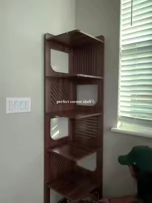 perfect corner shelf 🙂 #tiktokshop #tiktokshopcreatorpicks #homedecor #furniturefinds #cornershelf 