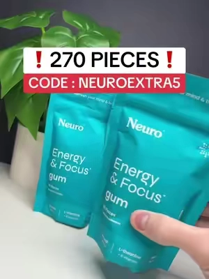 More Neuro Gum for less today on TikTok! #energygum 
