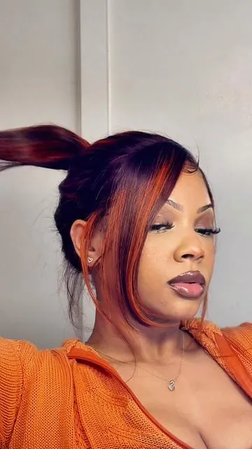 Officially a ginger….for now 🤭😂  Hair brand: @Ashimary Hair Beauty  #wiginfluencer #wiginstall #ginger #ashimaryhair #fyp 
