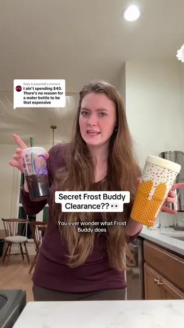 Replying to @jasperdall there are so many cute ones left omg #frostbuddy #cups #togobuddy #thiccbuddy #waterbottle 