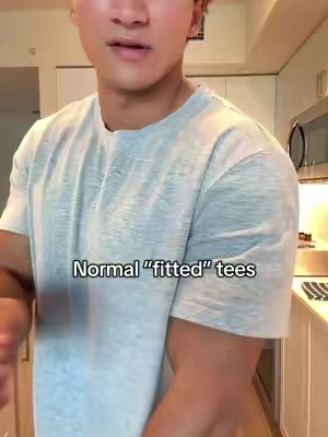Not your normal fitted tees #shirt #Fitness #mensshirts #arms #gymfit 
