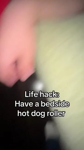 Lil midnight snack  #fyp #LifeHack #hotdog #midnightsnack 