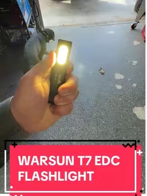 This is a perfect slim edc flashlight everyone needs!!! #flashlight #edc #flashlights #tiktokshopcreatorpicks #jumpstartsale 
