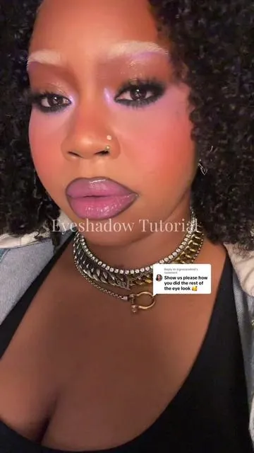 Replying to @signedandrxd Full Eyeshadow tutorial ✨💞 🍊Tagged in the video🛒 @espoir USA the brow fix Cara in fake blonde  @🇺🇸MADEBYMITCHELL🇺🇸 blame it on the blursh  @milkmakeup  @DanessaMyricksBeauty  @LYS Beauty strength  @Kosas Velvety  @essence cosmetics black eyeliner  @Kaleidos Makeup  @FLORTTE Beauty esther highlight powder 3 Cheeryep Ambition eyeshadow palette 8 @Juvia’s Place long wear lip liner in cocoa latte, guava lip gloss, pink velvet lip gloss @PlushyLash naturally lashes #makeuptutorial #eyeshadow #hack #bleachbrows #altmakeup 
