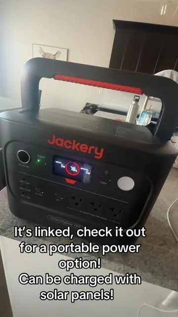 This Jackery has been another 10/10 investment. Also great for short power outages at home! @Jackery Direct #jackerysolargenerator #jackery #camping #winter #2026 
