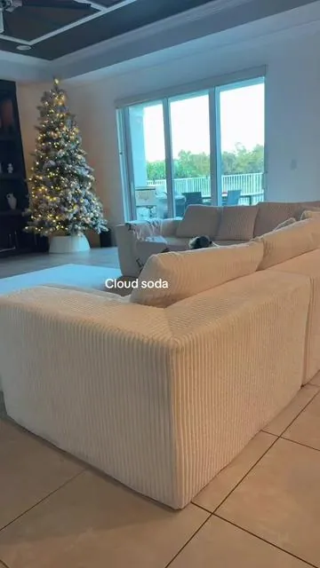 Cloud Couch 🛋️ #cloudcouch #sofa #tiktokshopcreatorpicks 