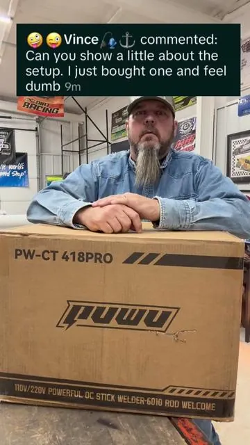 PUWU CT-418 PRO unboxing AND initial setup VIDEO PART 1 If you bought you a PUWU you are going to want to watch this! #welding #fyp #5in1 #tiktokshop #myfavorite @Puwu Welder 