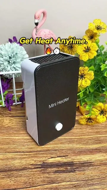 🔥Now you can use this portable heater anytime, anywhere. It’s so small and portable.  #heater #homefinds #coldweather #staywarm #winter