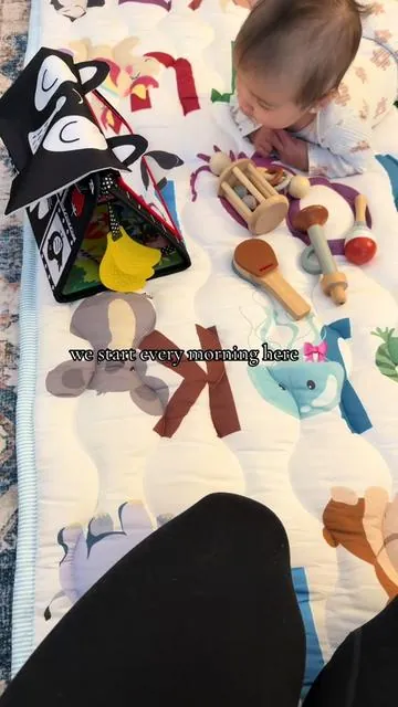 My absolute best seller for a reason! 💕  #tiktokshopcreatorpicks #newmommusthaves #babyessentials #babyplaymat #babyplaytime 
