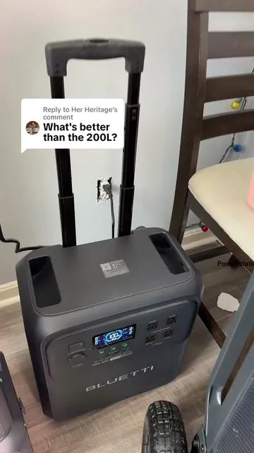 Replying to @Her Heritage Meet the next evolution of portable power ⚡ The BLUETTI Elite 400 delivers 2,600W of pure sine wave output with a massive 3,840Wh LiFePO₄ battery, giving you serious, reliable energy when it matters most 🔋 Whether it’s storm outages, home backup, off-grid setups, or powering demanding gear, this system is built to handle real loads—not just phones and laptops. With long-life LiFePO₄ cells, fast AC and solar recharging, and multiple high-power AC, USB-C, and DC ports, the Elite 400 replaces noisy gas generators with clean, silent power 💪❄️🌪️ From essentials to high-draw devices, this is backup power you can actually depend on. Be ready before the grid goes down ⚡ #powerstation #generator #solarpower #prepper #bluetti @Bluetti Shop 