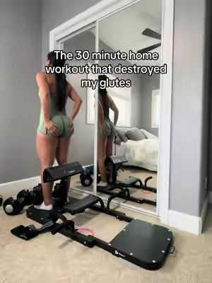 You haven't felt a real glute burn until you've tried this workout with the Gluteblast machine. Plus it’s on sale rn at the lowest price! #athomeworkouts #glutesworkout #homegymequipment #tiktokshopcreatorpicks 
#creatorsearchinsights 