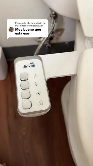 Respuesta a @Marlencreciendoentiktok JINXELL Bidet Attachment for Toilet, Ultra-Slim Non-Electric Bidet for Toilet Seat, Fresh Cold Water Sprayer, Retractable Self-Cleaning Nozzle, Adjustable Water Pressure ##toilet##bidettoilet##higienepersonal##tiktokshopcreatorpicks##tiktokshopjumpstartsale